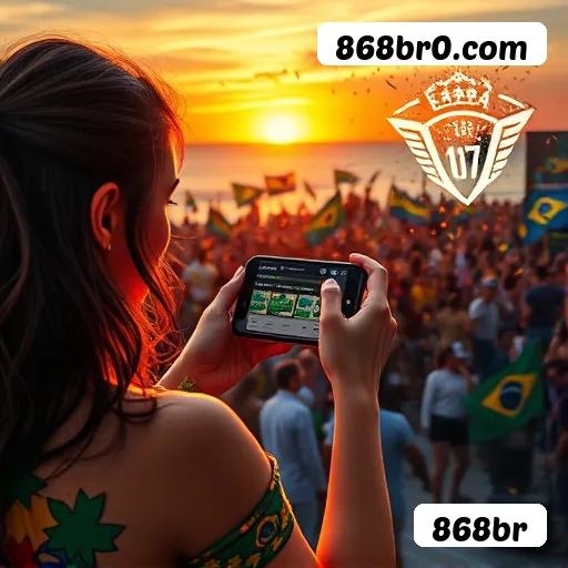 Aplicativo móvel 868br para iOS e Android